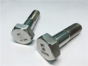 NO.49-DIN931 Bullone esagonale in acciaio INOX AISI 630 (17-4PH) per precipitazione