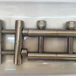 ansi 316ti / it 1.4571, 317l / it 1.4438 serie di bielle in acciaio inossidabile